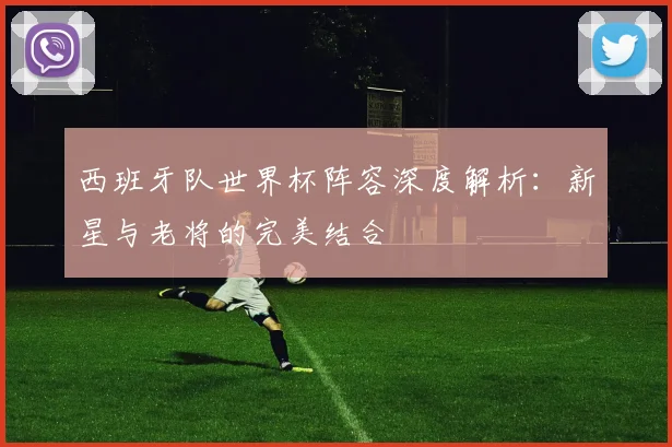 西班牙队世界杯阵容深度解析：新星与老将的完美结合